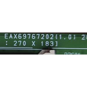 MAIN PARA TV LG / NUMERO DE PARTE EBR36142801 / EAX69767202(1.0) / 34235201 / IS24P101KB / 2CEEBR01000BZ / MODELO 50UT672M0UB.SUSJLJM	